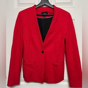 DALIA red ponte blazer
